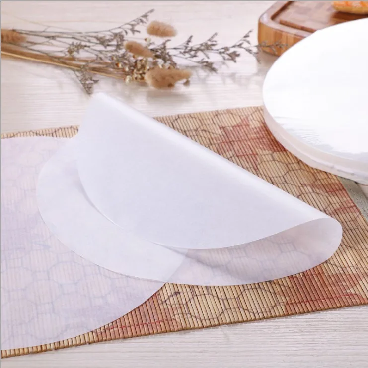 
11cm Round parchment paper sheets suit for 11 cm Hamburger Meat Beef Grill Burger press mold set of 100 sheets 