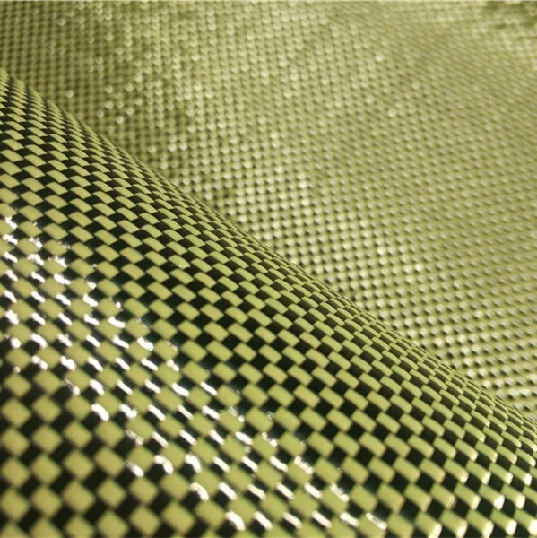Plain Kevlar Carbon Fiber Hybrids Fabric