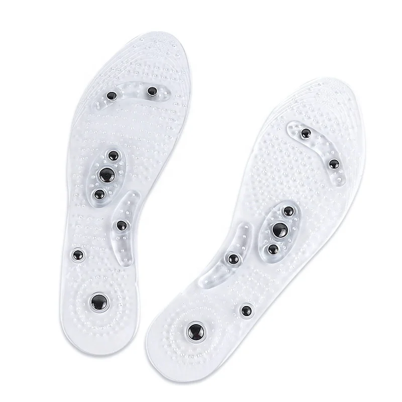 Foot Massage Shoe-pad Foot Therapy Reflexology Pain Relief Shoe Acupressure Magnetic Massage Insoles