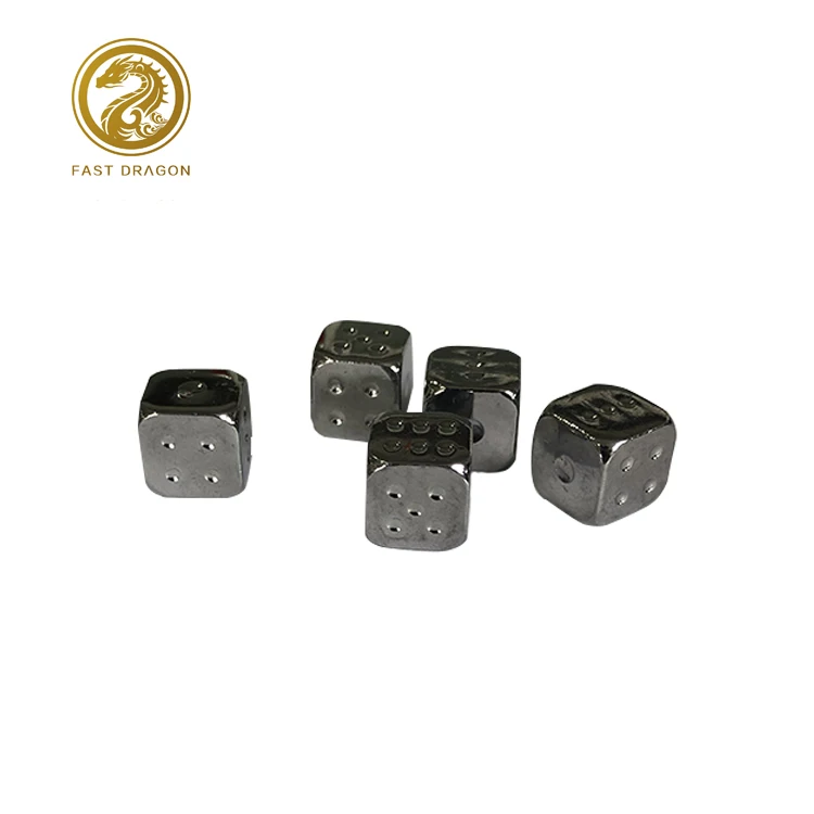 Factory Wholesale Customized 15 mm Eco Plastic Square Dice for Games