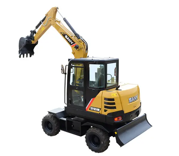 SANY SY65W 6 Ton Buy China Wheel Excavator Sale