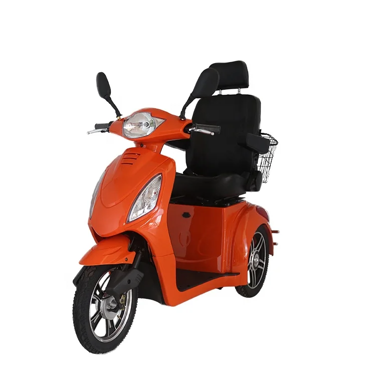Fashion Style 3-Wheel Motorcycle Car Passenger Handicapped Scooter Three Wheel Tricycle