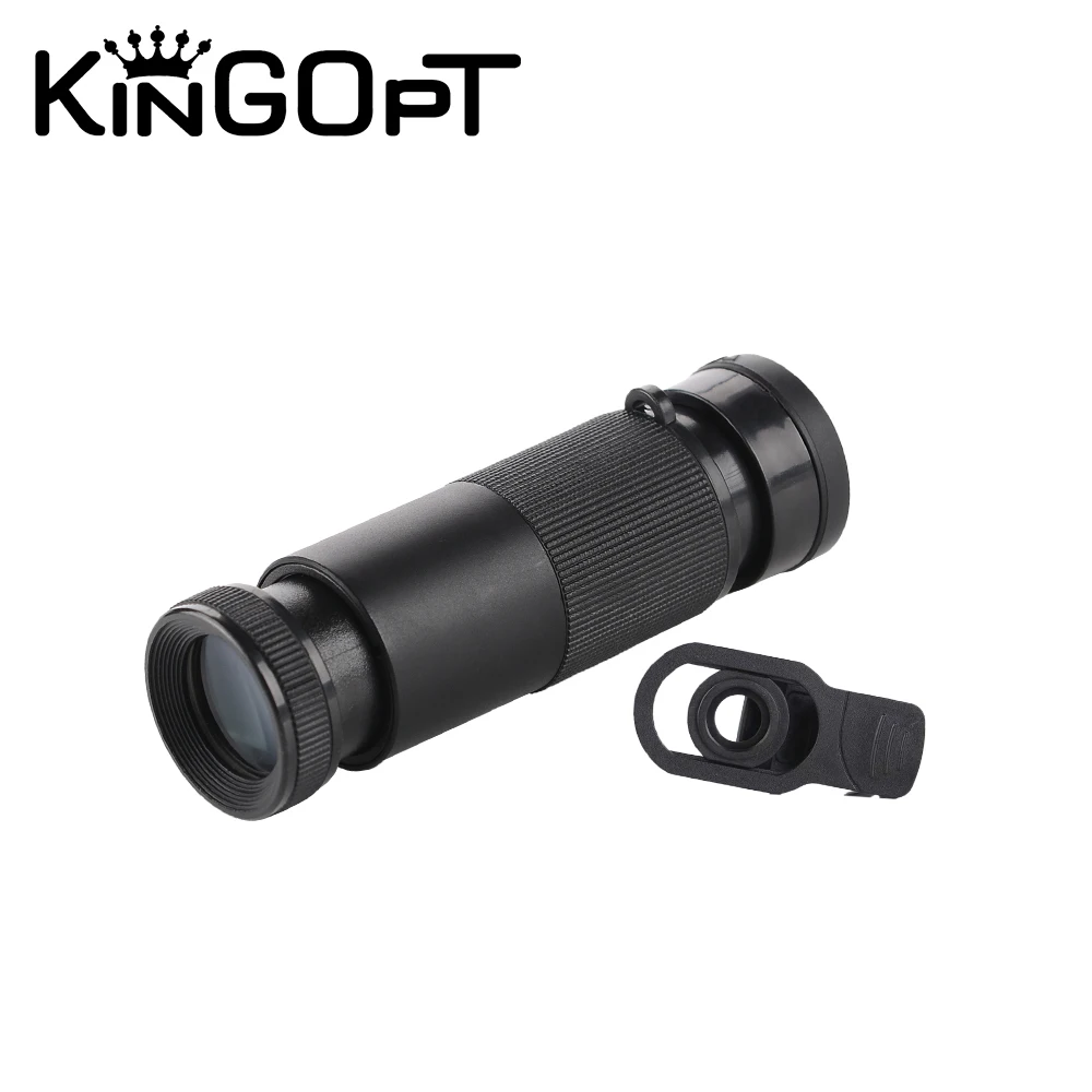 Kingopt мощный монокулярный Карманный монокулярный телескоп 8x20 для телефона