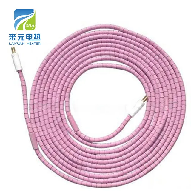 Flexible Ceramic Heating Pad Rope Heater Element For Pipe Welding