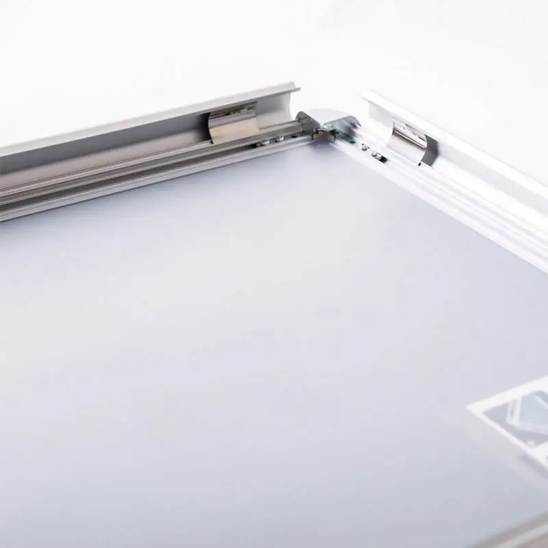 Portable aluminium Poster Stand Snap frame