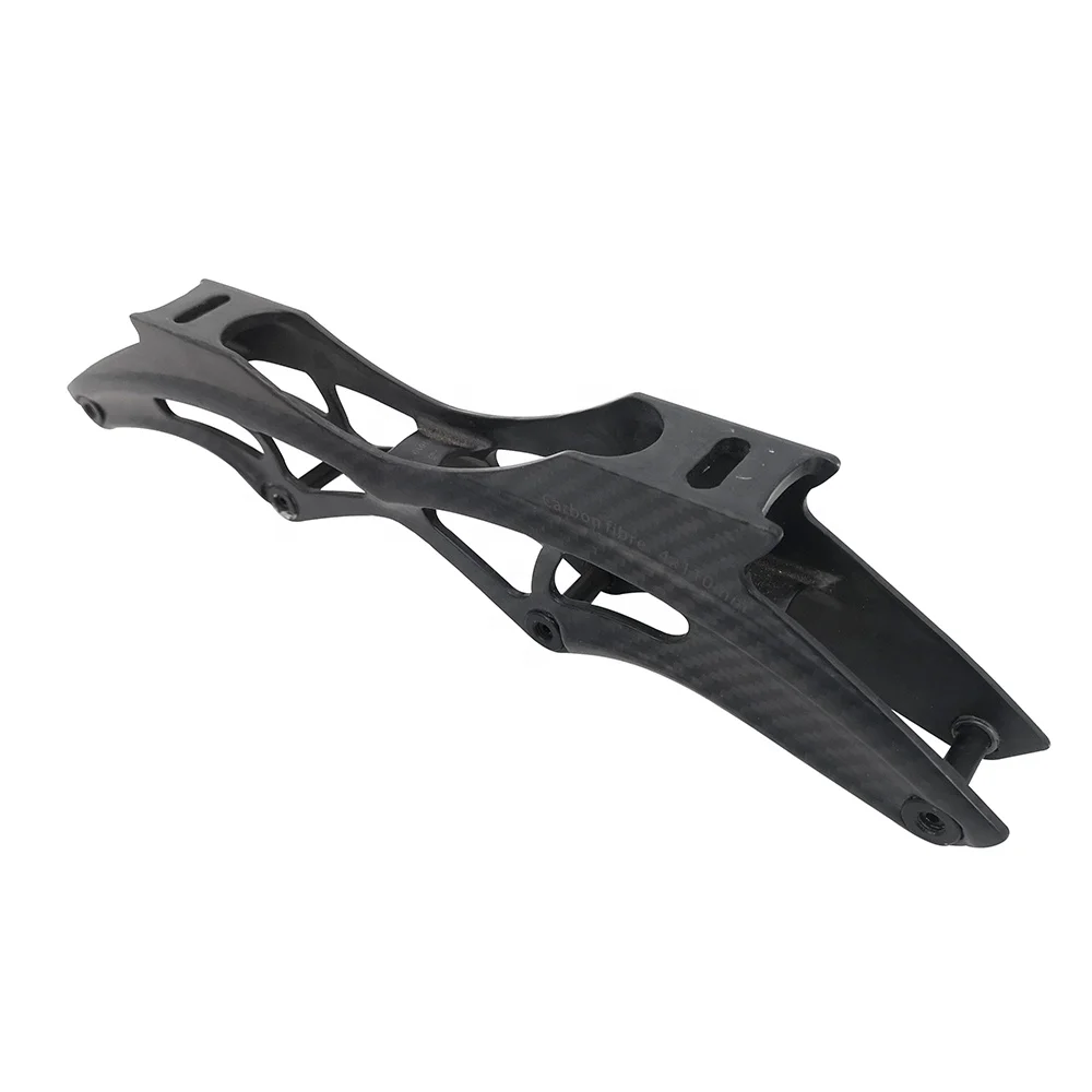 Высококачественные Профессиональные роликовые коньки 4*90/100/110 из углеродного волокна