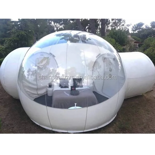 Outdoor igloo dome bubble tent / Inflatable Transparent Bubble House/ Inflatable Hotel Lodge Tent for sale