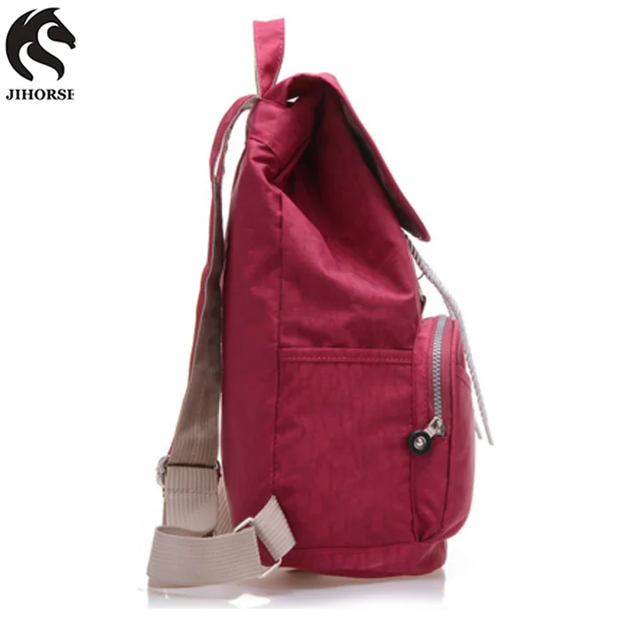 Элегантный дизайн для женщин рюкзак Водонепроницаемый Нейлон дорожная сумка