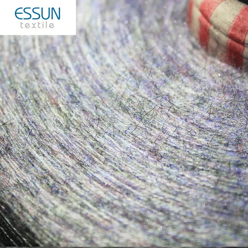 NM44/2-NM482 /high bulky anti-pilling acrylic / nylon / pbt  core spun yarn for winter sweater knitting 12gg and 14gg