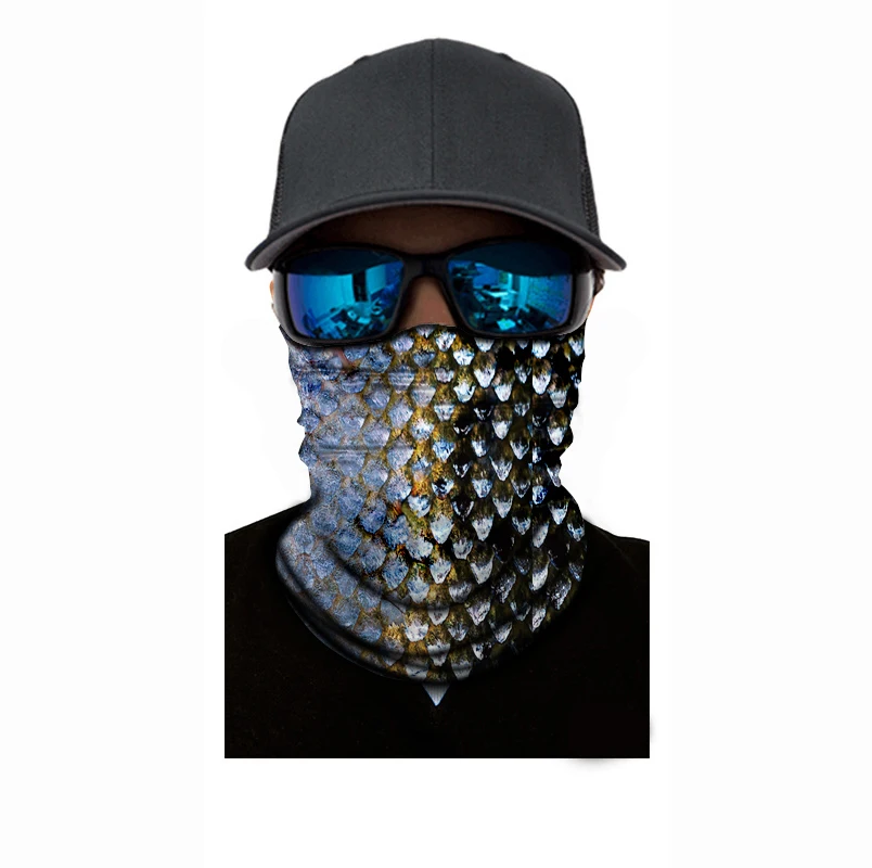 Wholesale custom durag printed logo dorag fishing face mask bandana