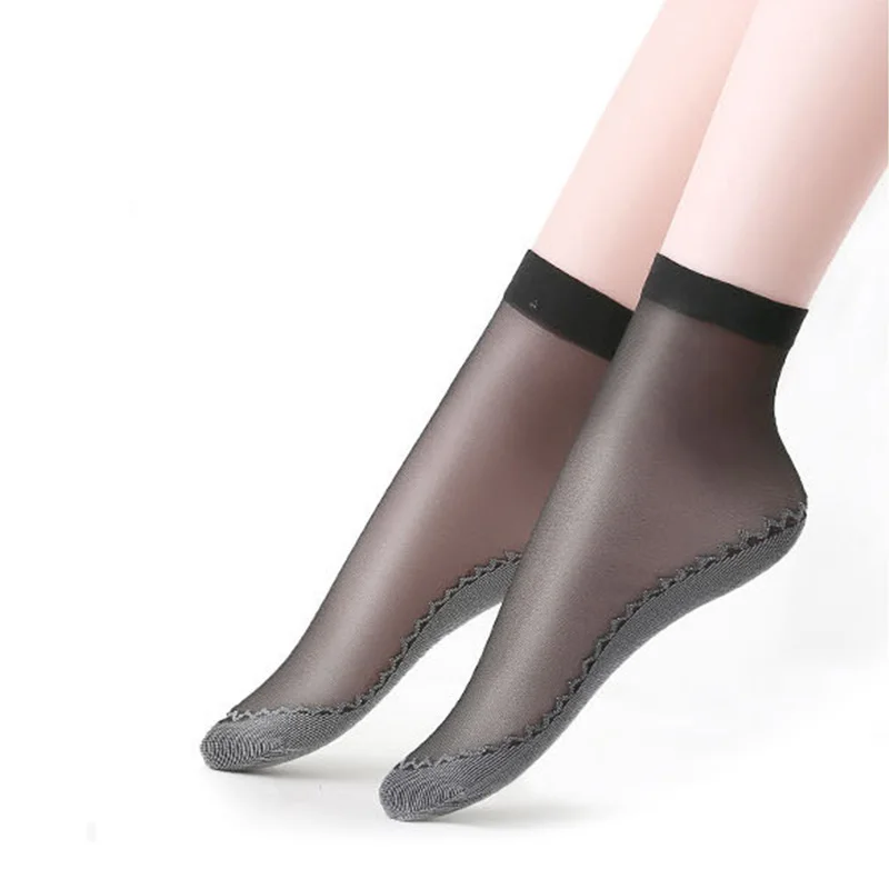 anti slip short stockings thin silk  ankle socks