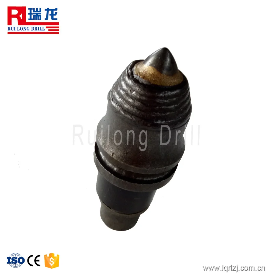 Различные виды ротационных туннелей, горный шнек, буровое долото с зубцами