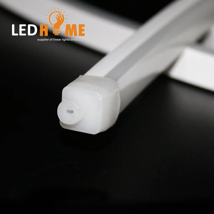 Bendable led silicone tube profile with wires for led signs, 8mm led strip, top view LED Neon Flex Strip