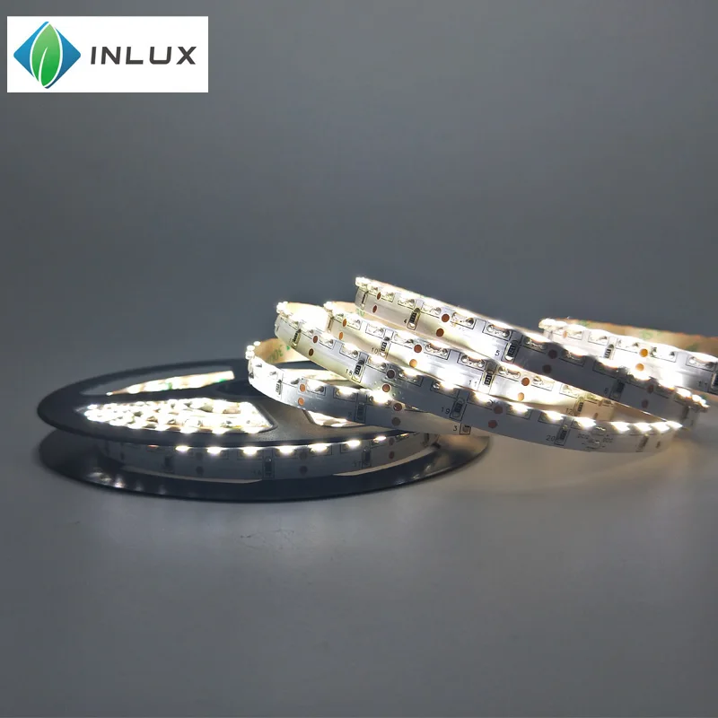 DC24V 12v SMD 3014 rgb  60LED waterproof IP20 Custom side view emitting tube meat dmx sequential bending  turn signal LED strip