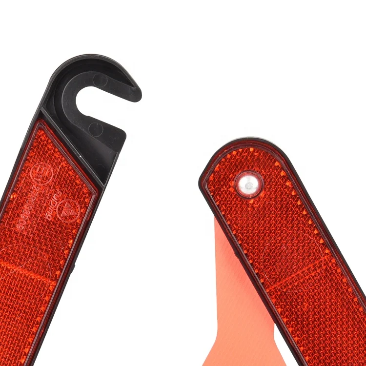 Hot sale ECE R27 car emergency traffic reflective professional warning triangle