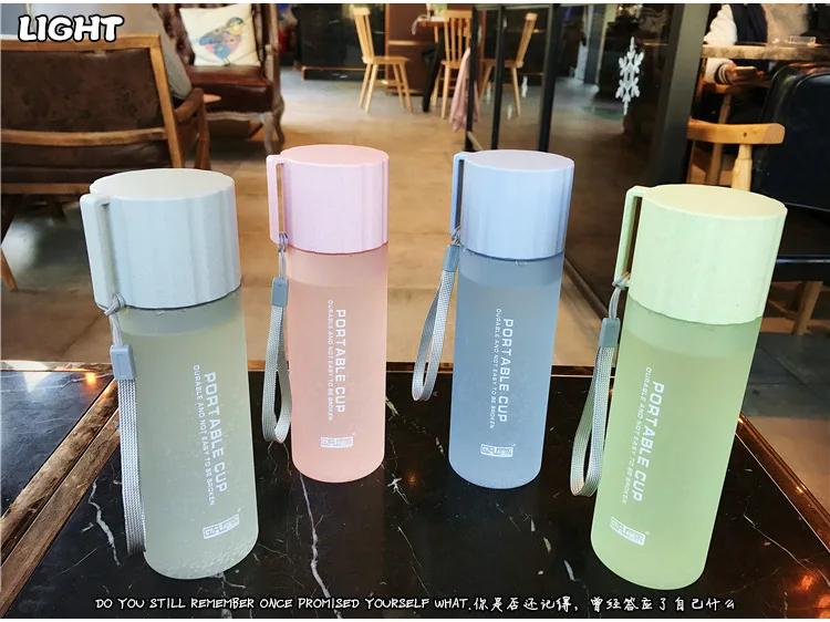 
New Style Portable Kids Plastic Water Bottle With Handle Plastic Kids Water Bottle 