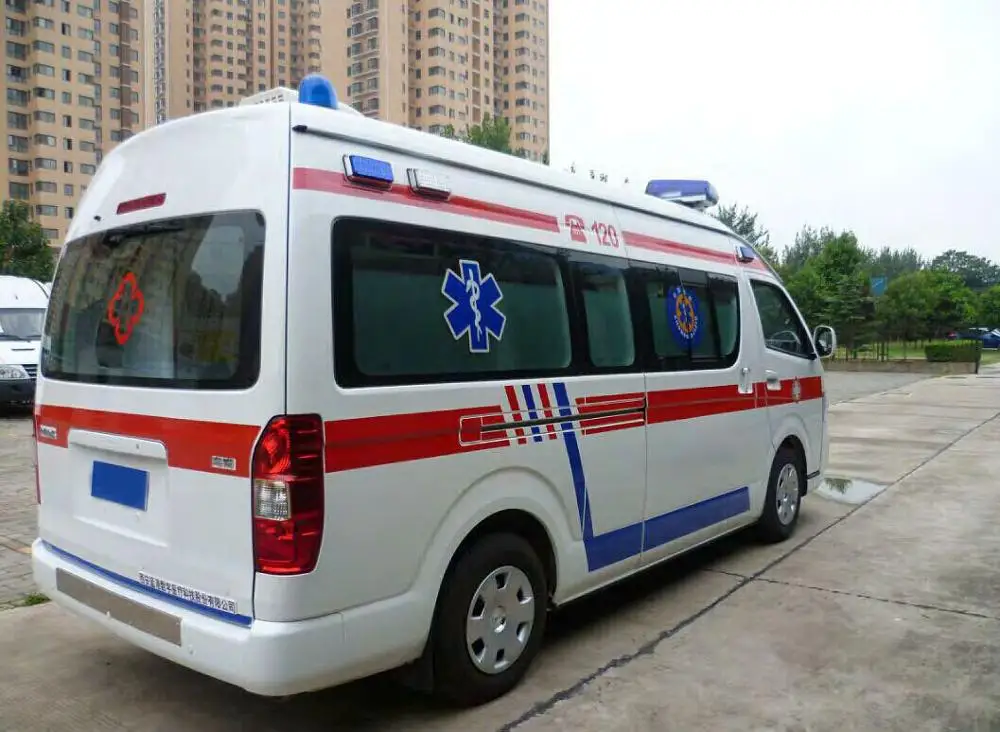 Factory price emergency ICU hospital ambulance car MSLJH4 for sale