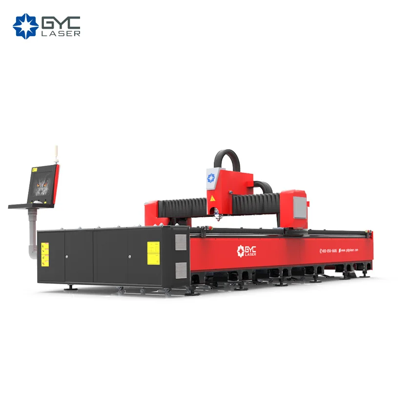 
Industrial Metallic Sheet Processing Fiber Laser Cutter Machine 