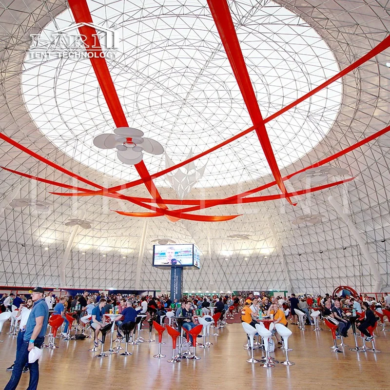 White Geodesic Dome House Tent with Water Proof PVC Cover For Sale in Bahrain