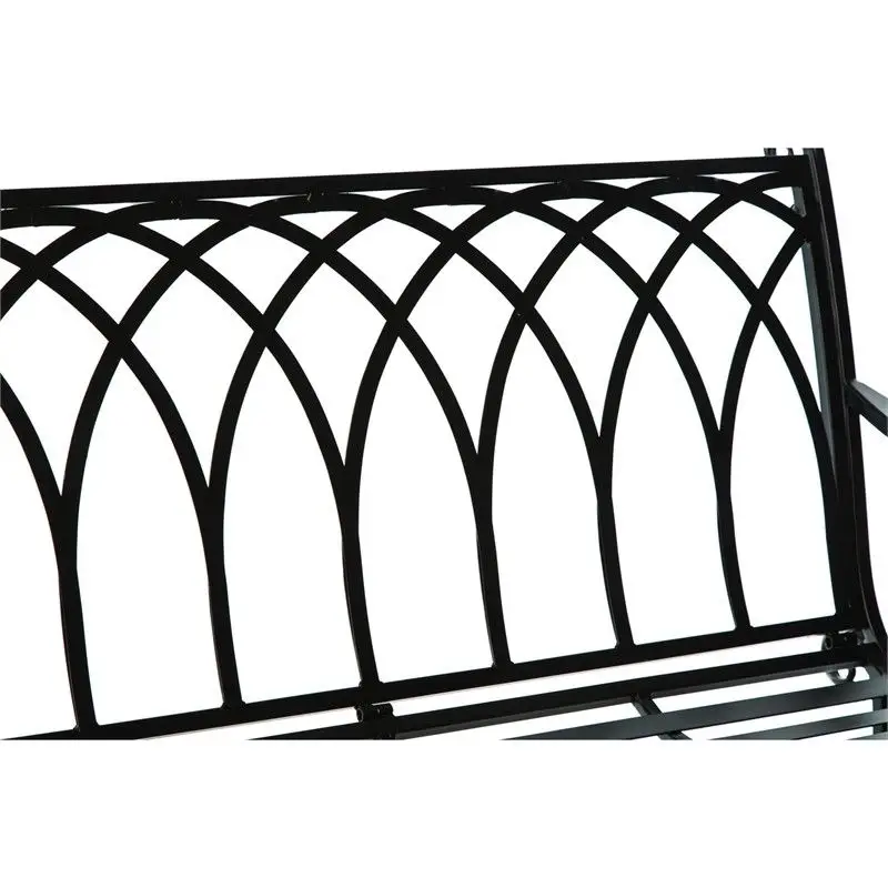 
high quality New Fashion folding Metal outdoor furniture Garden bench 