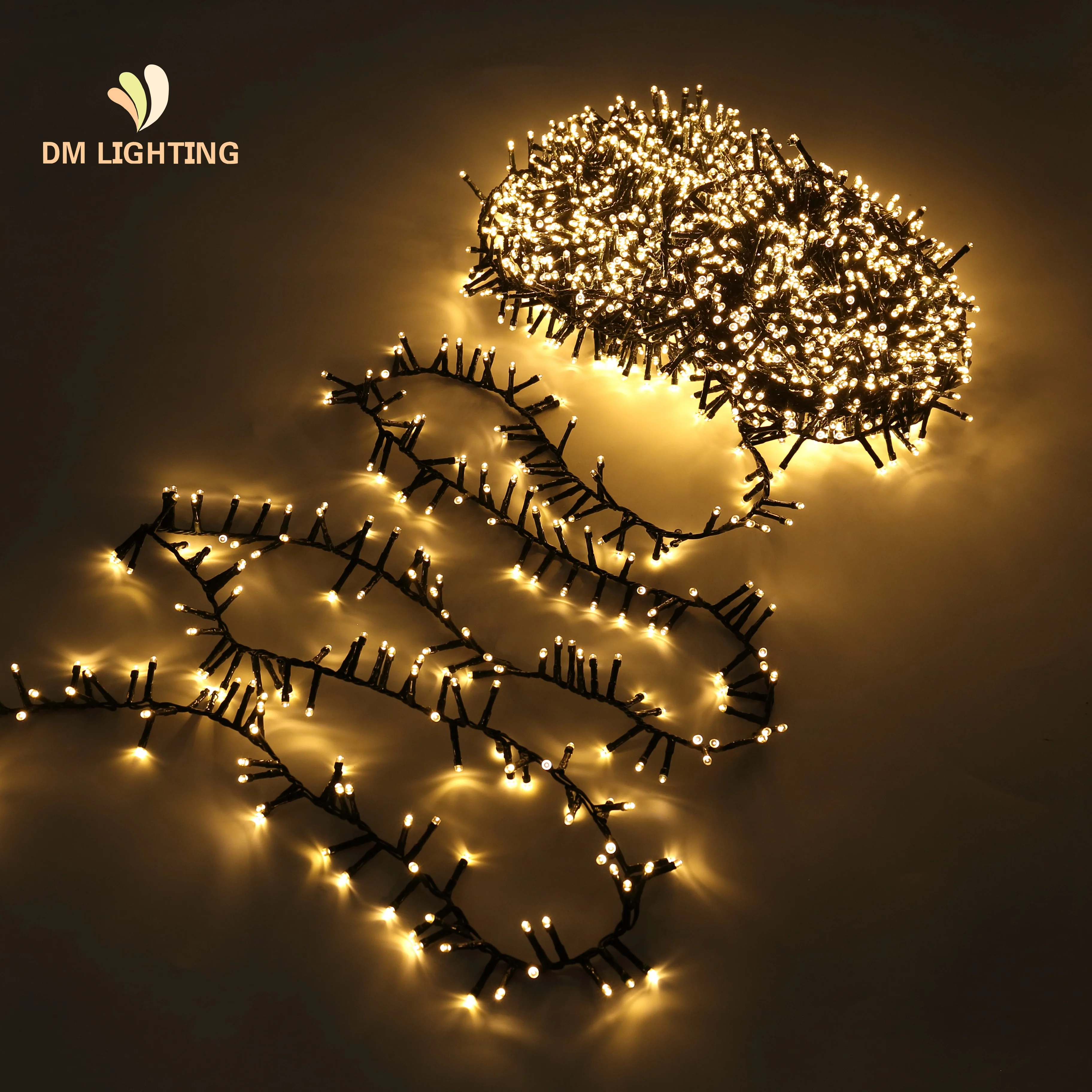 3M/400L holiday led fireworks cluster string lights 8 modes Outdoor Christmas Party Fairy Home Decoration