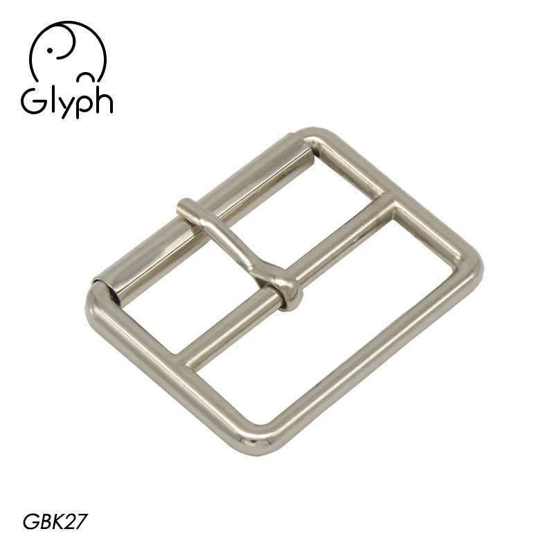 Fashion high quality handbag belt shoe garment accessories metal buckle metal pin nickel roller buckles bucle