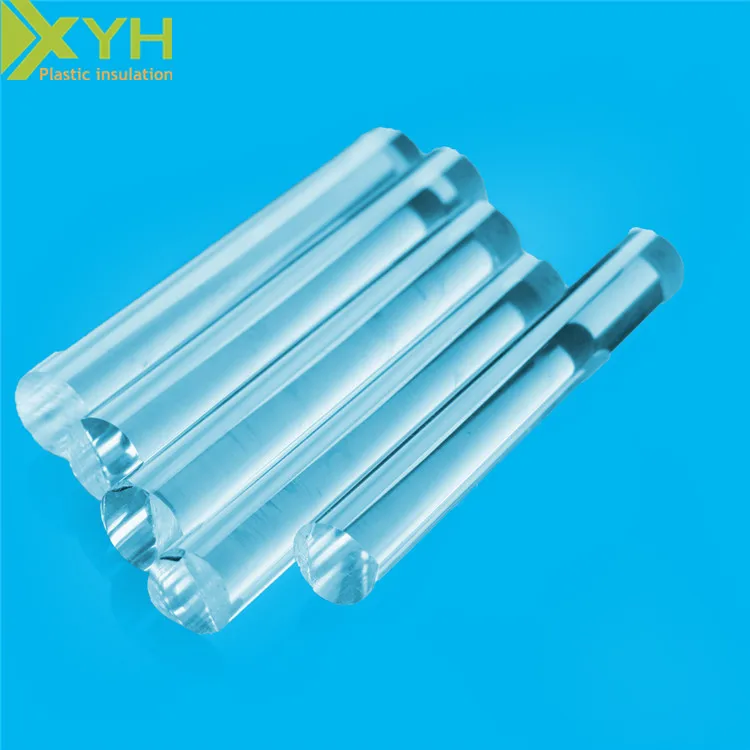 Casting 25mm diameter clear acrylic rod