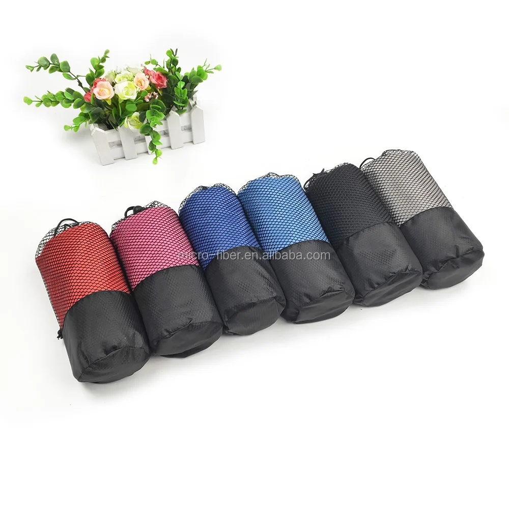 Абсорбирующее полотенце из микрофибры с логотипом на заказ для рук, лица, гольфа, спорта, путешествий, тренажерного зала