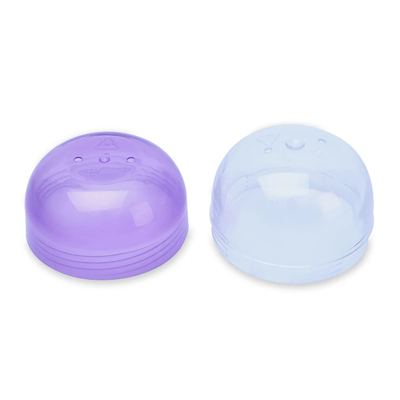 Plastic Toy Egg Capsule Ball Transparent Colour Empty Capsule