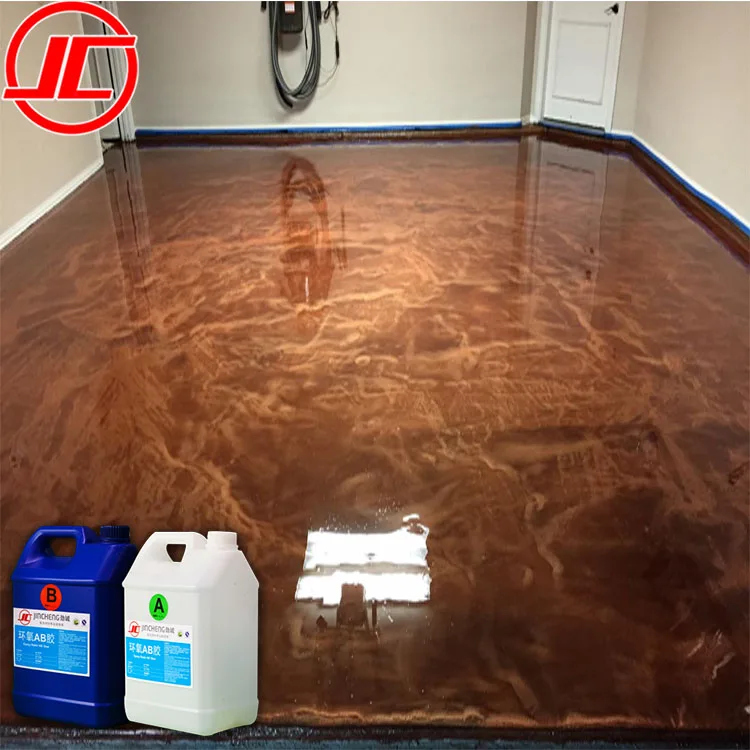 Metallic Epoxy Resin Flooring for Floor Coating and Painting