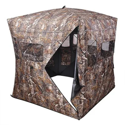 Maple Leaves Camo Shooting Blind Hunting Tent Pop Up Bird Watching Tent