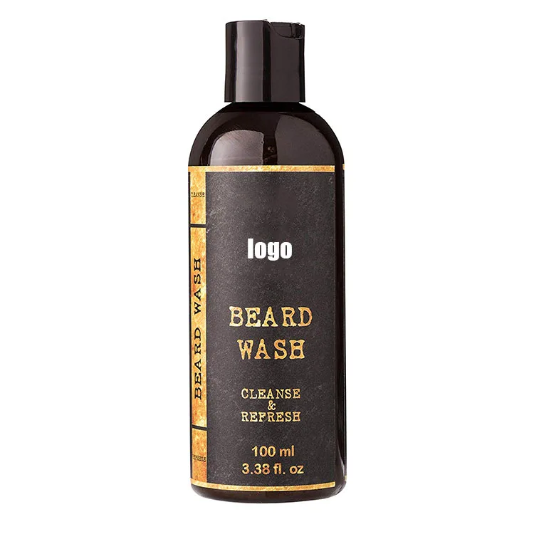 
OEM Custom Beard Oil Shampoo and Beard Conditioner Wash & Growth kit for Men Care 