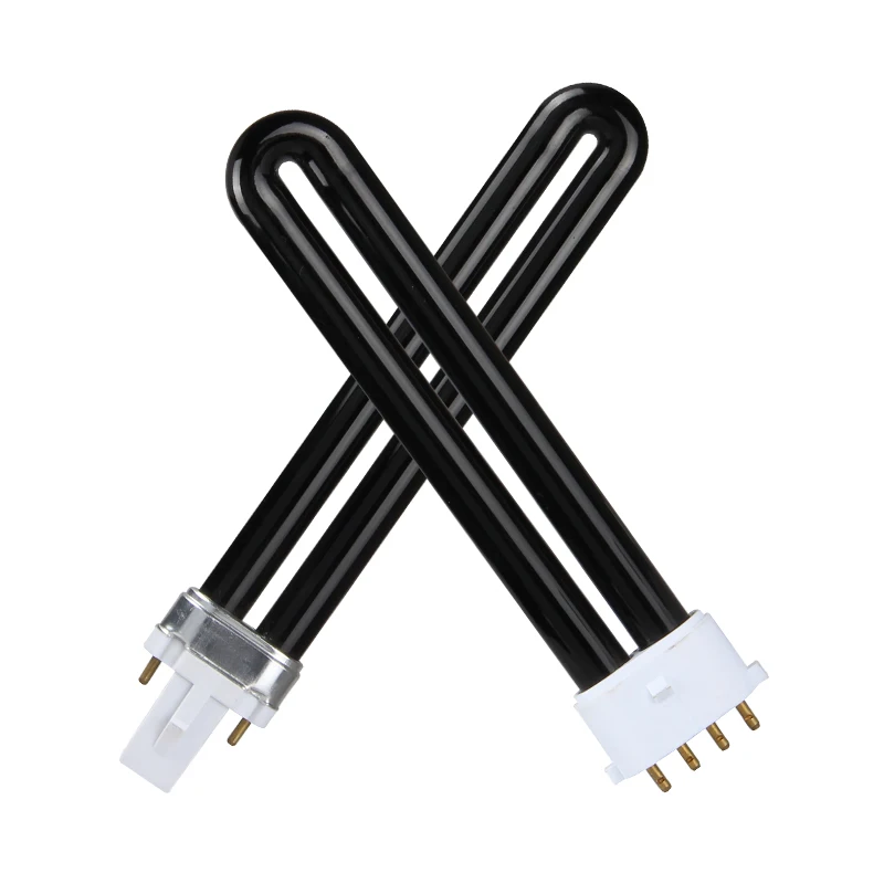 CFL plug-in 9W 4pins 2G7 UV 365nm Lamp