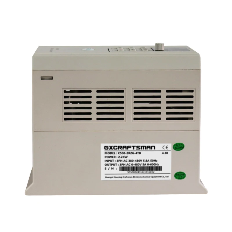  7.5kw 11kw 380V-480v Частотный преобразователь 3-фазный преобразователя