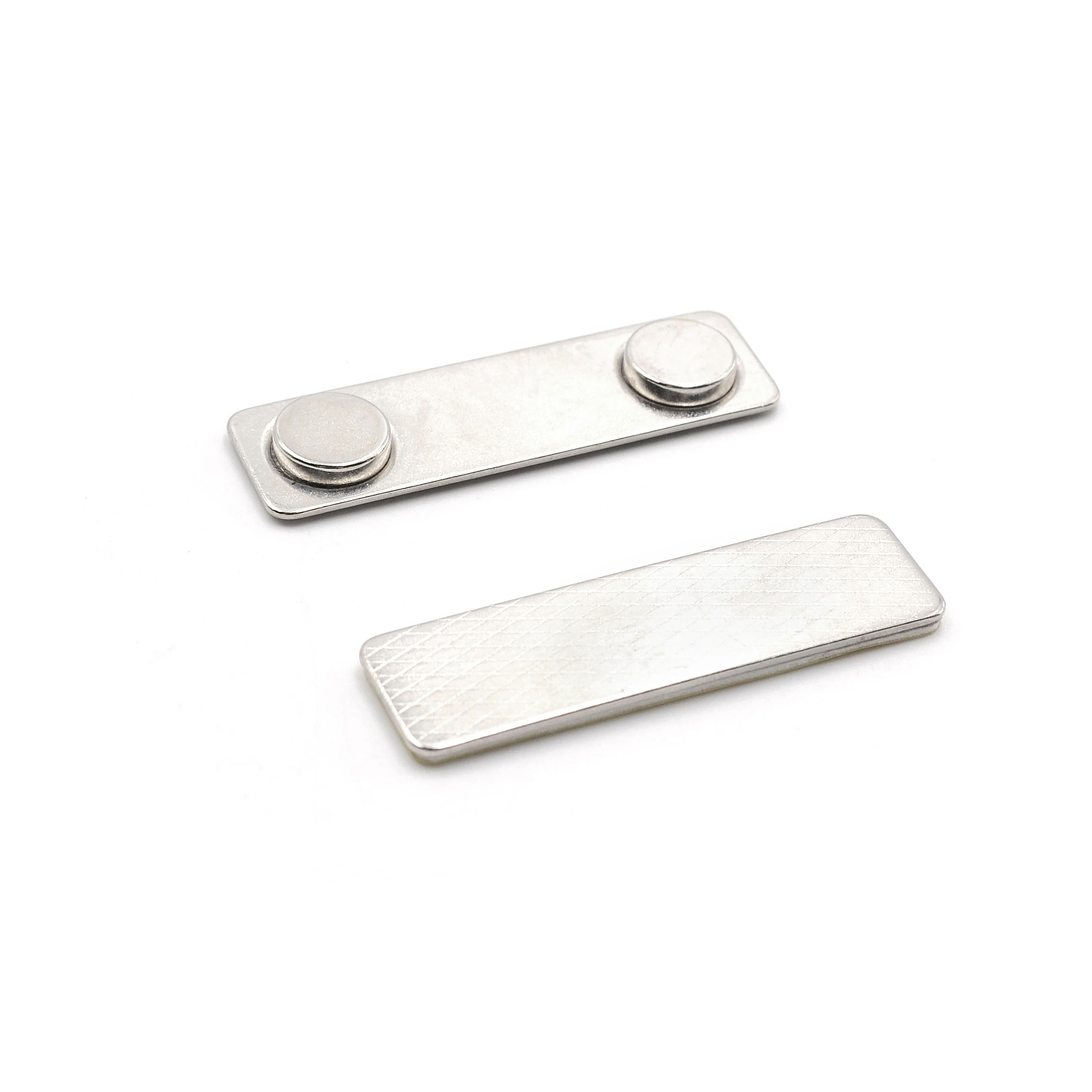 Permanent Block Magnetic Name Badge Brooch Magnet/magnet Name Tag