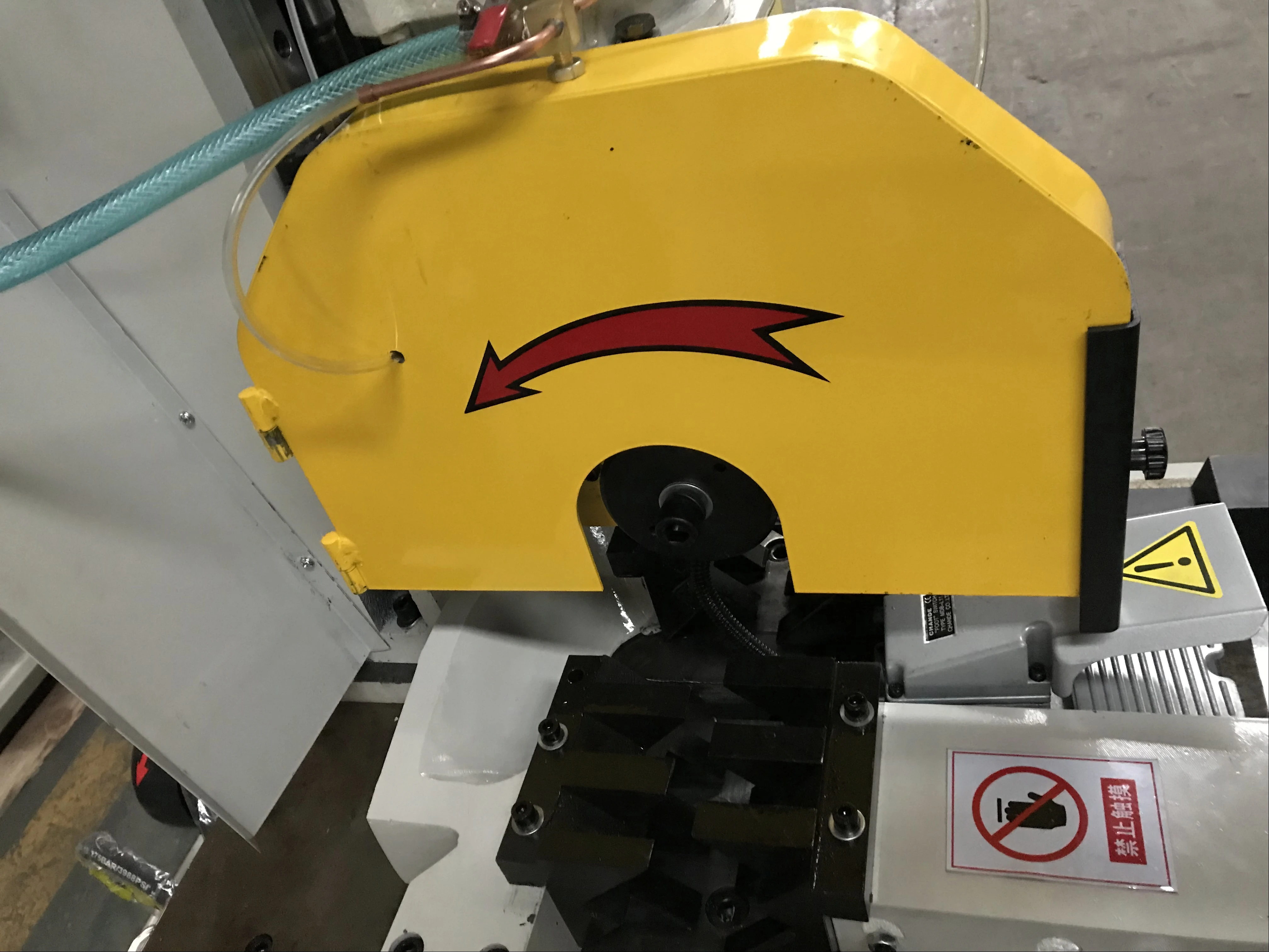 2019 zhuoran spot steel pipe cutter machine MC350NC