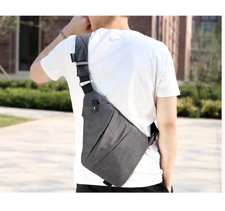 New product launch Men tactical chest bag chest bag