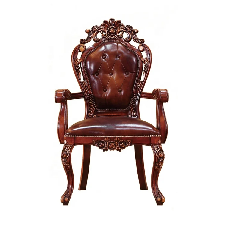 ProCARE classic antique design dining chair luxury European style Dining room furniture modern fashion