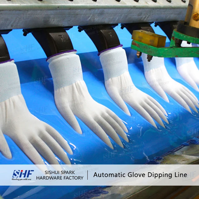 Labor Gloves Dipping Production Line/Work Glove Machine