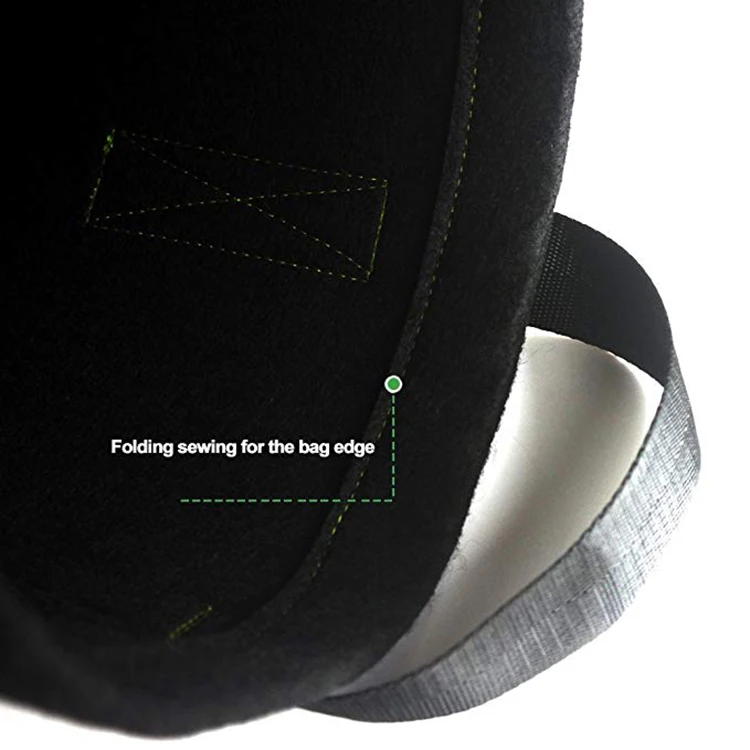 Custom Extra Large Fabric Raised Planting Bed for Herb Flower Vegetable Plants size L 100 gallon