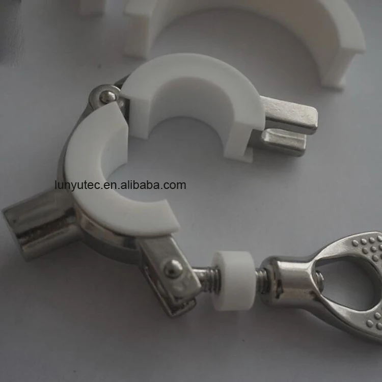 Stainless Steel Sanitary Heavy Duty Clamp Support With PVC