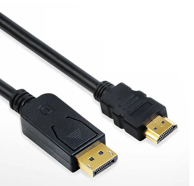 High quality HD MI to Displayport Cable 4k 60hz dp to hd mi adapter