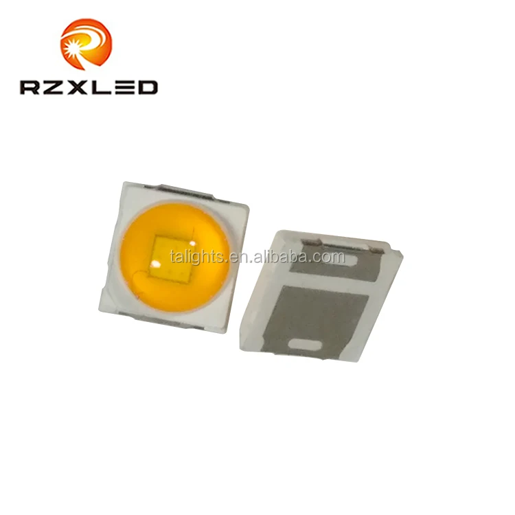 С шариком объектива 2 Вт 3 в светодиод SMD 3030 теплый белый K чип мА для автомобильного освещения