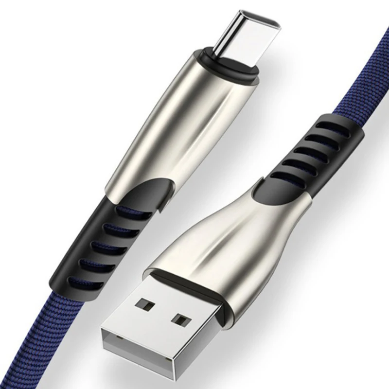 Горячая Распродажа 2019, высококачественный usb-кабель в нейлоновой оплетке с высокой скоростью