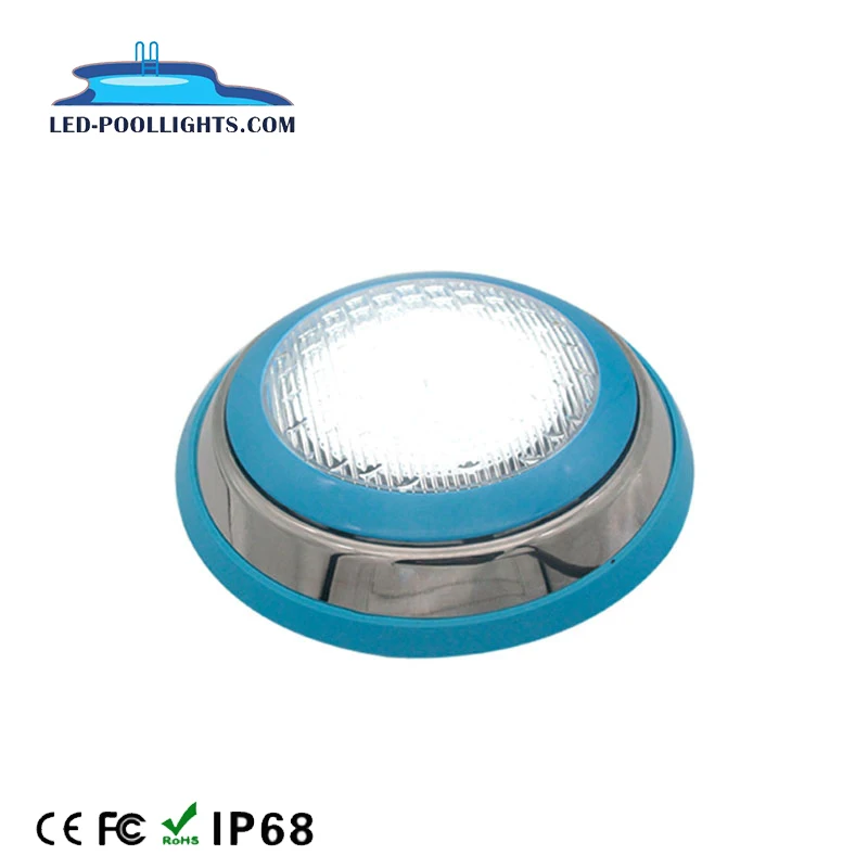 24W IP68 Stainless Steel waterproof  underwater lamp 12v wall mounted led swimming pool lighting