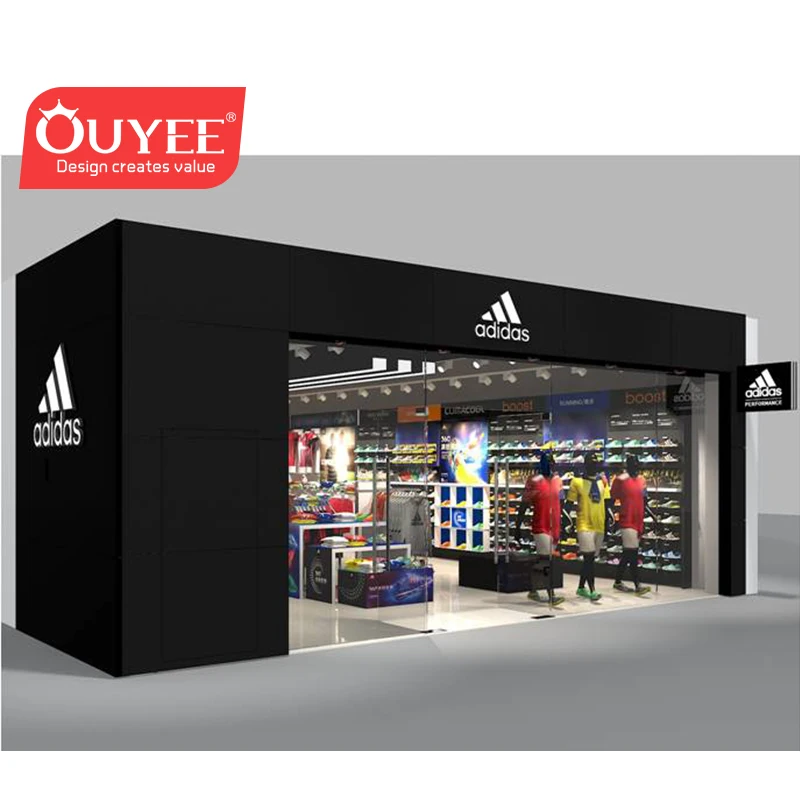 supermarket men clothing showcase wooden clothes hanger stand sports clothes display furniture for cloths case and fittings