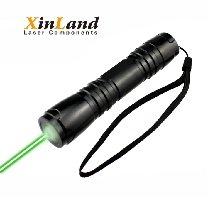 Длинное расстояние 532nm 50 МВт Электрический свет лазерная указка зеленый
