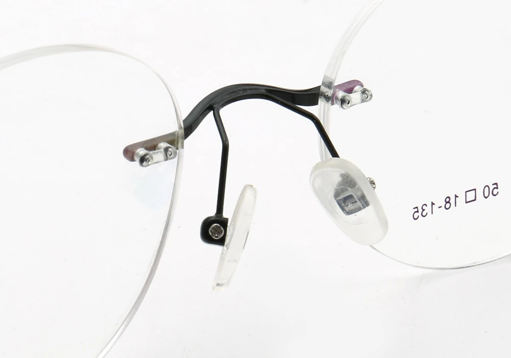 2019 new design  Wholesale  Rimless eyewear stainless steel Optical Frames 11125