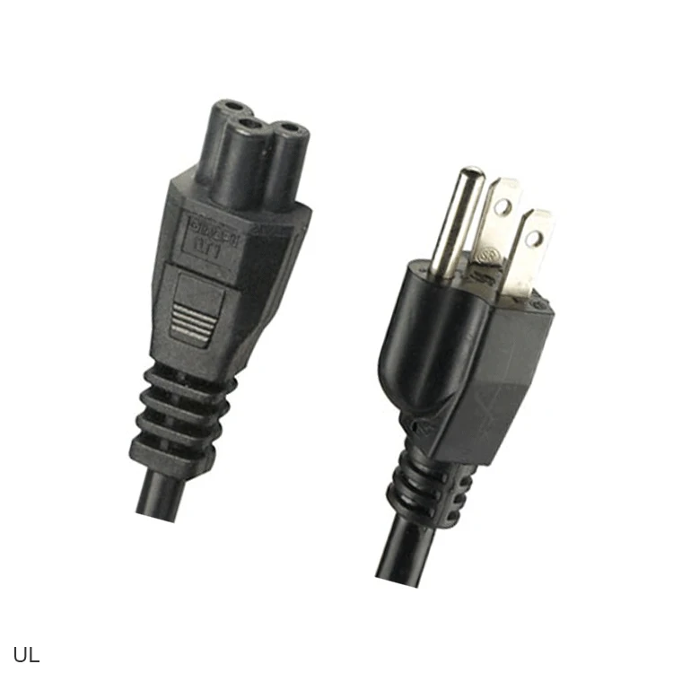 UL утверждение AC 3 Pin Электрический провод, кабель США Plug Тяжелых Multi вилку удлинителя IEC C13 C5 Микки Маус шнур питания