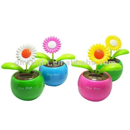 Dancing Solar Flower For Car